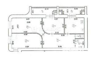 3-к квартира, вторичка, 95м2, 7/10 этаж