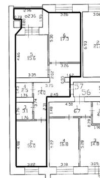 2-к квартира, вторичка, 69м2, 10/15 этаж
