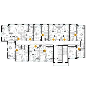 2-к квартира, вторичка, 58м2, 5/25 этаж