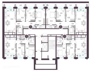 3-к квартира, вторичка, 96м2, 2/19 этаж