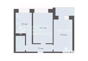 2-к квартира, вторичка, 51м2, 5/9 этаж