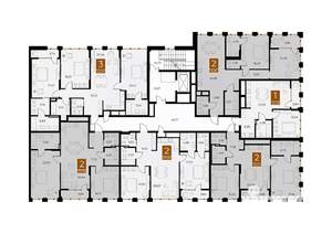 2-к квартира, вторичка, 88м2, 6/8 этаж