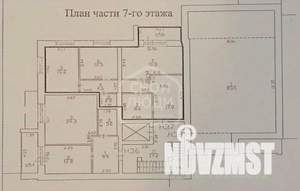 2-к квартира, вторичка, 83м2, 7/7 этаж