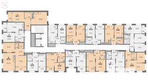 1-к квартира, вторичка, 38м2, 5/22 этаж