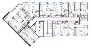 1-к квартира, вторичка, 50м2, 2/18 этаж