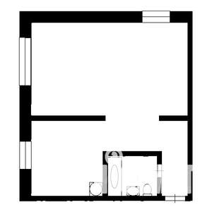 1-к квартира, вторичка, 30м2, 5/5 этаж