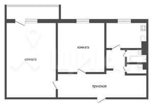 2-к квартира, вторичка, 47м2, 3/5 этаж