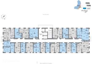 1-к квартира, вторичка, 20м2, 12/26 этаж