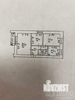 3-к квартира, вторичка, 61м2, 8/9 этаж