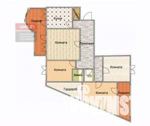 4-к квартира, вторичка, 87м2, 3/10 этаж