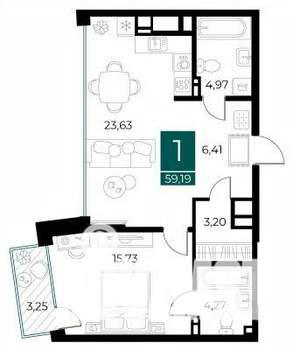 Фото квартиры на продажу (1)