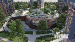 1-к квартира, строящийся дом, 44м2, 5/8 этаж