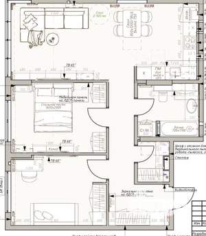 2-к квартира, вторичка, 72м2, 11/11 этаж
