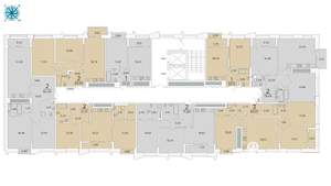 2-к квартира, вторичка, 82м2, 11/19 этаж