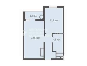 1-к квартира, вторичка, 42м2, 9/27 этаж