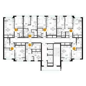 1-к квартира, вторичка, 38м2, 9/25 этаж