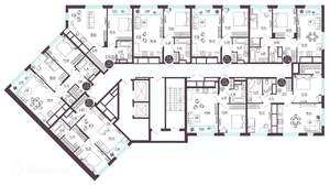 1-к квартира, вторичка, 45м2, 13/19 этаж