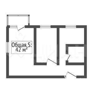 2-к квартира, вторичка, 41м2, 3/5 этаж