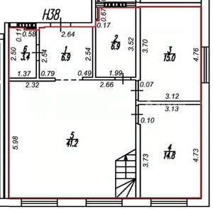 4-к квартира, вторичка, 138м2, 2/3 этаж