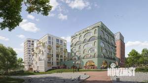 1-к квартира, вторичка, 53м2, 5/9 этаж