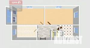 3-к квартира, вторичка, 62м2, 5/5 этаж