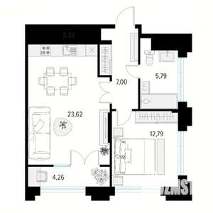 Фото квартиры на продажу (1)