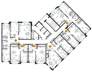 2-к квартира, вторичка, 77м2, 2/25 этаж