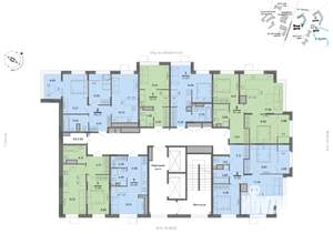 2-к квартира, вторичка, 51м2, 3/22 этаж