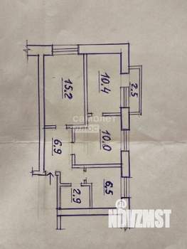 3-к квартира, вторичка, 51м2, 5/5 этаж