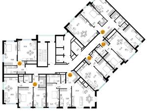 1-к квартира, вторичка, 44м2, 10/25 этаж