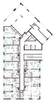 1-к квартира, вторичка, 58м2, 1/18 этаж