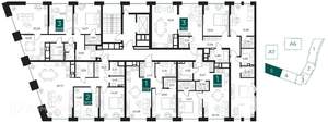 3-к квартира, вторичка, 82м2, 6/14 этаж