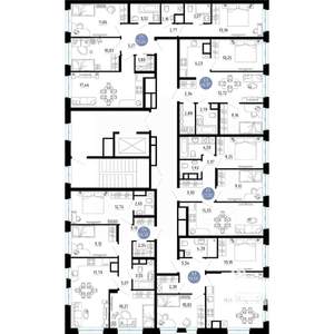 2-к квартира, вторичка, 47м2, 4/14 этаж