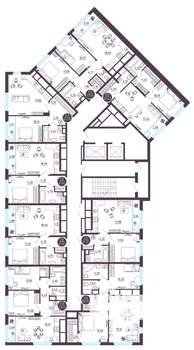 1-к квартира, вторичка, 42м2, 8/18 этаж