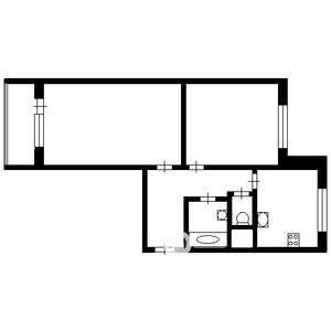2-к квартира, вторичка, 60м2, 3/10 этаж