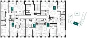 1-к квартира, вторичка, 51м2, 3/14 этаж