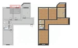 3-к квартира, вторичка, 99м2, 8/15 этаж