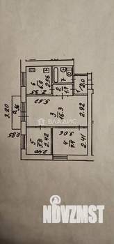 3-к квартира, вторичка, 42м2, 5/5 этаж