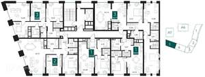 1-к квартира, вторичка, 51м2, 3/14 этаж