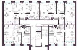 2-к квартира, вторичка, 58м2, 8/18 этаж